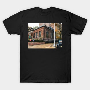 Autumn Day Brooklyn Orange Leaves T-Shirt